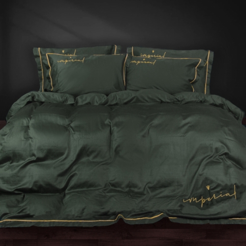 Комплект постельного белья Сатин Imperial Satin Emerald